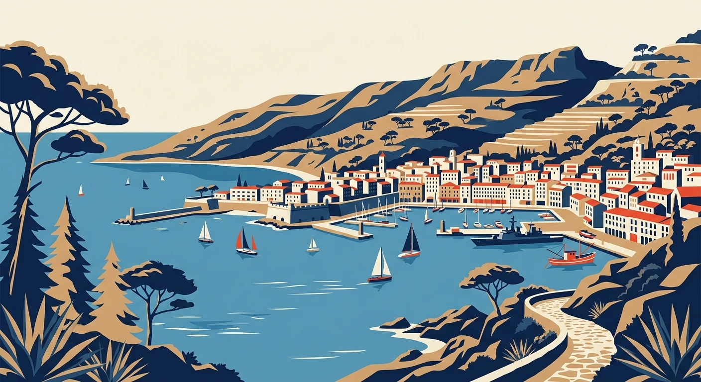 Illustration de Toulon et du littoral varois